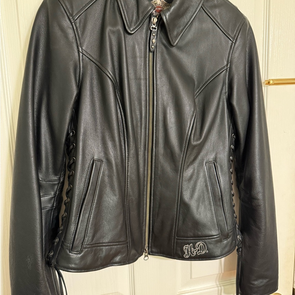Harley-Davidson Black Leather Women's Jacket